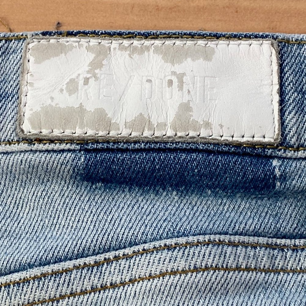 Re/Done 70s Stove Pipe Crop Jeans *Light 14* - Picture 11 of 14